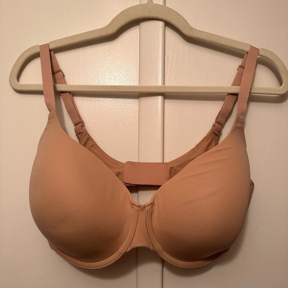 SKIMS Fits Everybody Unlined Underwire Bra in Clay NWT - Picture 3 of 6